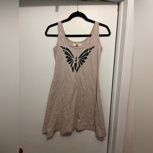 Synergy Organic Clothing Beige Sleeveless Dress